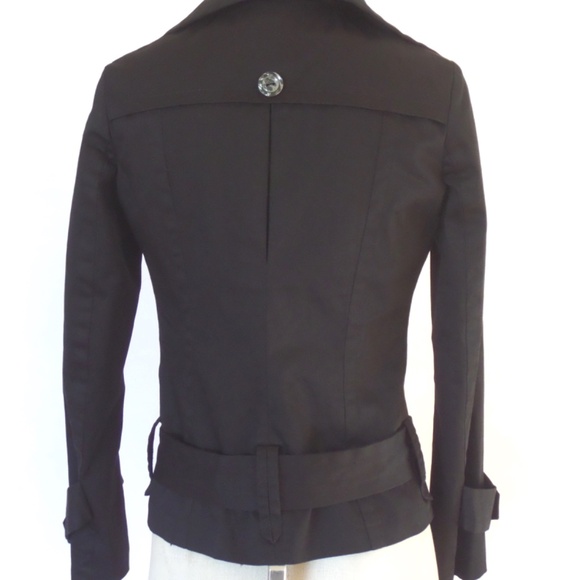 MODSTROM Black Jacket SZ XS Lightly Used Cotton Made in Italy - Picture 6 of 13